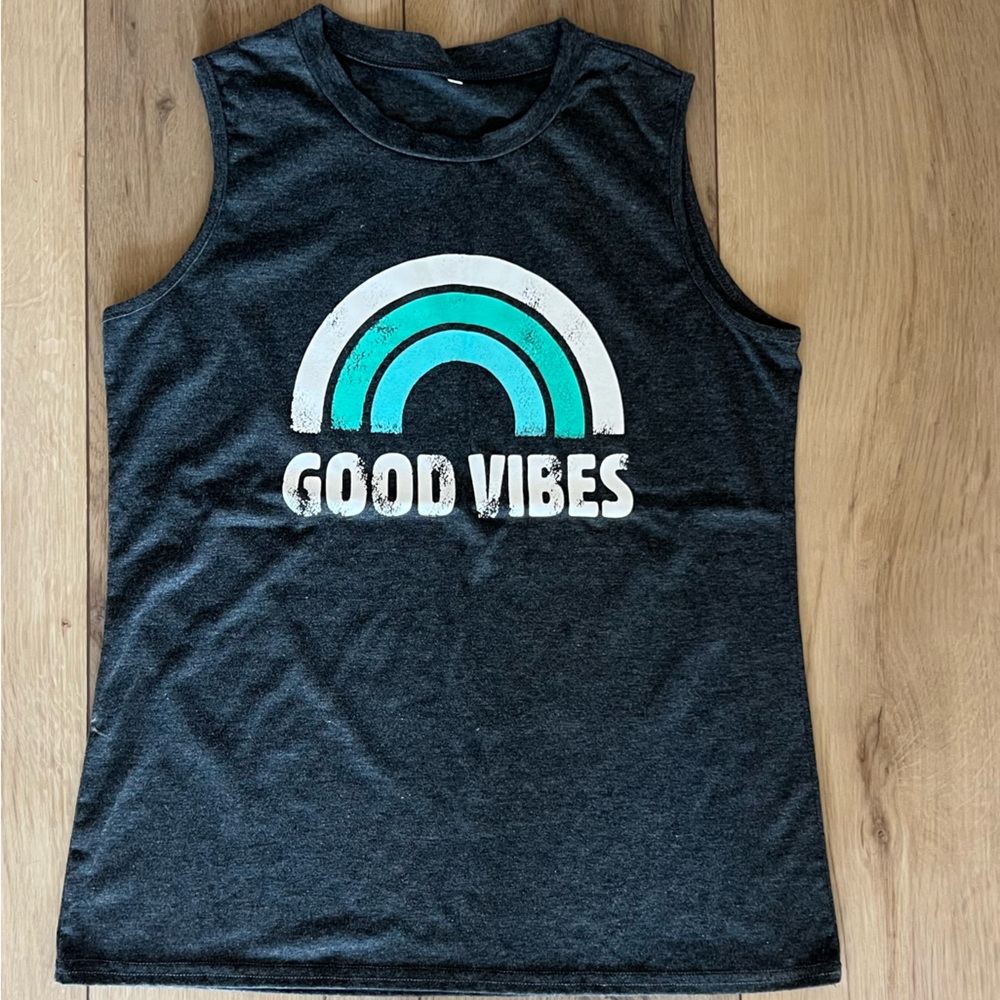 Good vibes tank top